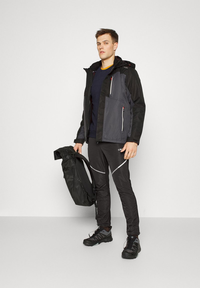 Herren Sportbekleidung | CMP MAN PANT HYBRID Outdoor-Hose nero/schwarz - MV70120 Herren Sportbekleidung | CMP MAN PANT HYBRID Outdoor-Hose nero/schwarz - MV70120
