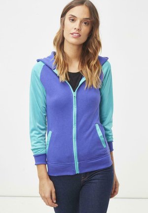 Sudadera con cremallera - azul