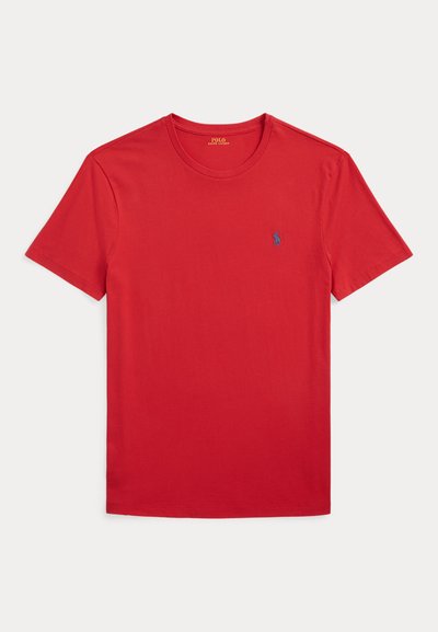 Polo Ralph Lauren CUSTOM SLIM FIT JERSEY CREWNECK T-SHIRT - T-shirt basique - post red