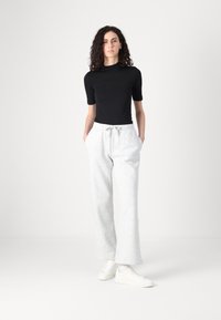Gina Tricot Tall BASIC STRAIGHT - Pantaloni de trening - grey