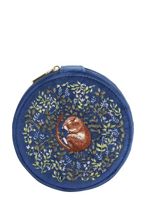 Chloe Giordani Dormouse Jewellery Box - Navy - Wallet - navy