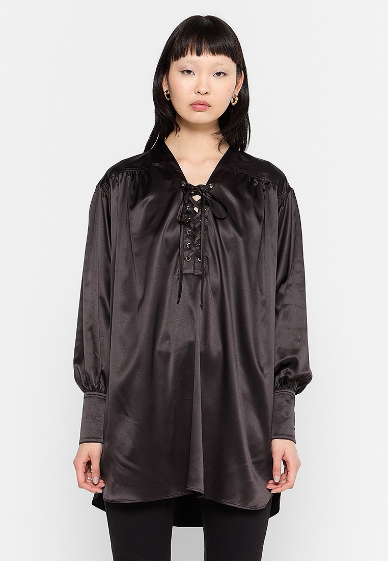 Versace Jeans Couture Blouse zwart Versace Jeans Couture Blouse zwart