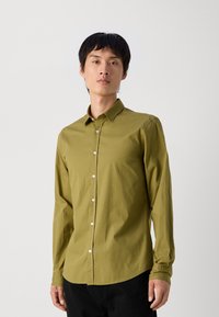 Scotch & Soda SEASONAL ESSENTIALS SOLID SHIRT - Zakelijk overhemd - moss green