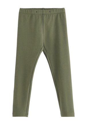BRUSHED INSIDE SOLID - Leggings - Byxor - lt dusty khaki