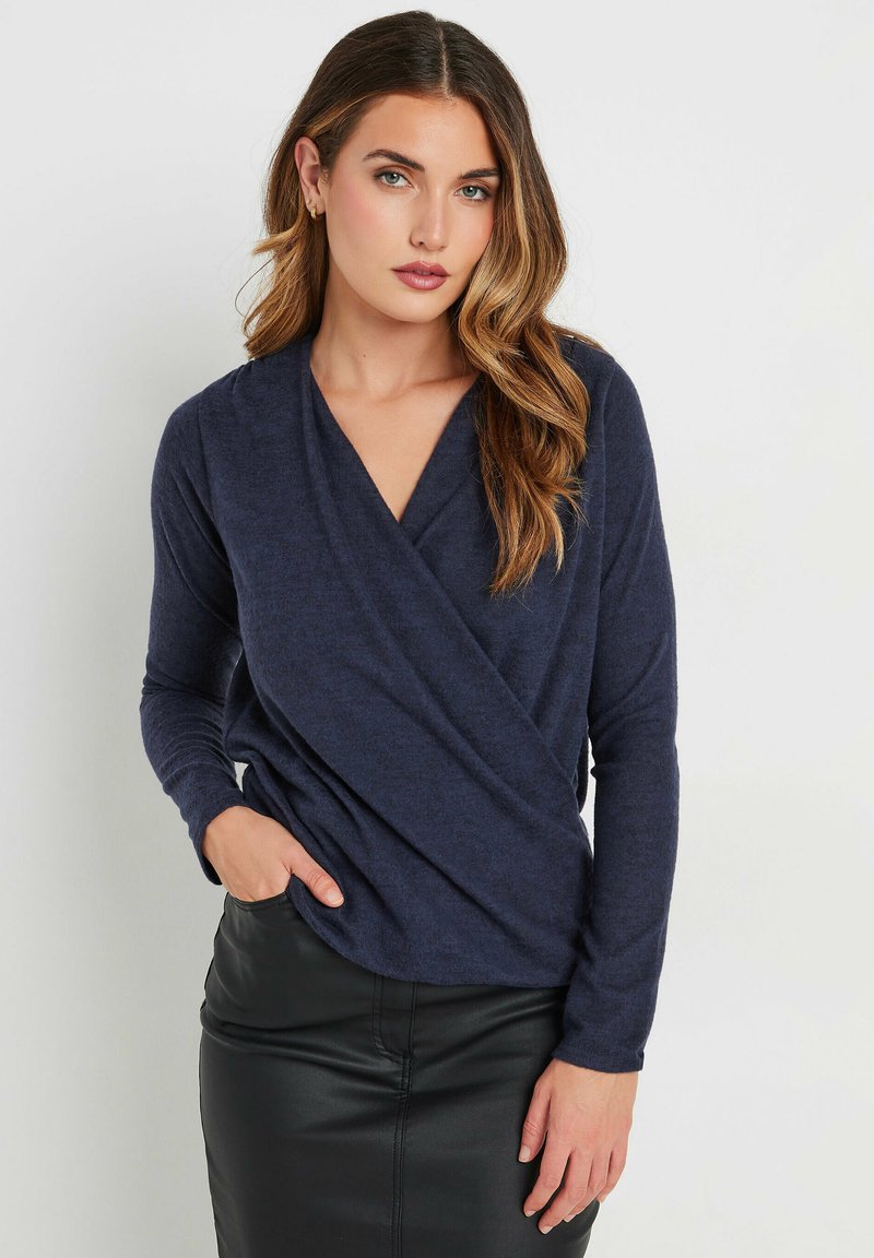 Long Tall Sally SOFT TOUCH - Stickad tröja - navy