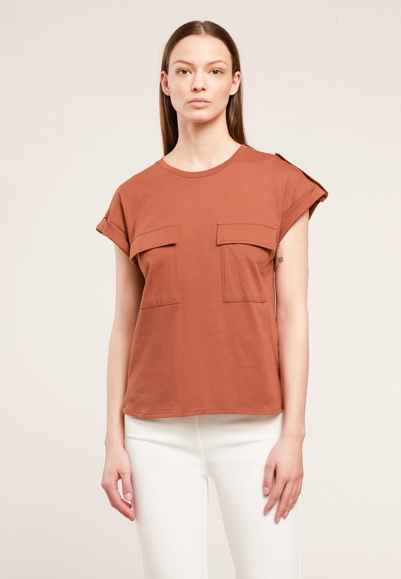 Calliope BASICA - Pullover - marrone/marron foncé