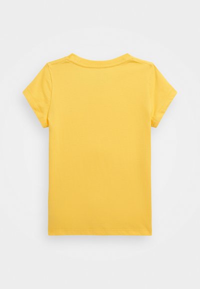 Polo Ralph Lauren COTTON JERSEY TEE - Navadna majica - chrome yellow/bright pink
