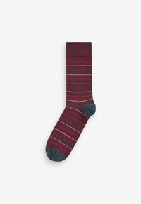Next STRIPE FIVE PACK - Calcetines - navy blue green