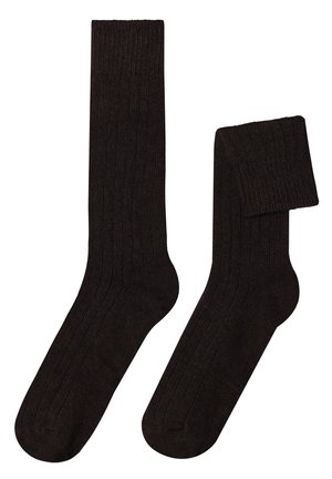 Calzedonia SHORT RIBBED - Strømper - dark grey