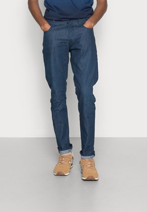 STRAIGHT TAPERED - Straight leg jeans - antique worker denim raw denim