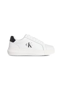 Calvin Klein Jeans CHUNKY CUPSOLE MONO - Športni copati - white/black