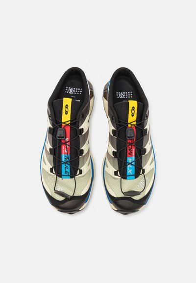 MM6 Maison Margiela XT-4 MULE - Sneakers laag - transparent yellow/shale/lapis blue