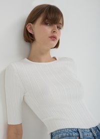 Calliope T-shirt basique - bianco