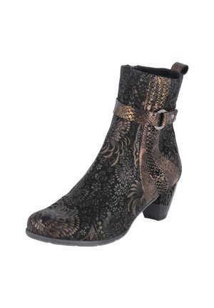 Cowboy-/Bikerstiefelette - braun