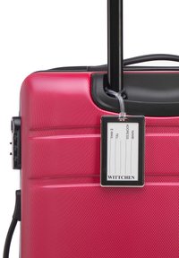 WITTCHEN MEDIUM SUITCASE WITH LUGGAGE TAG FROM ABS - Wheeled suitcase - pink