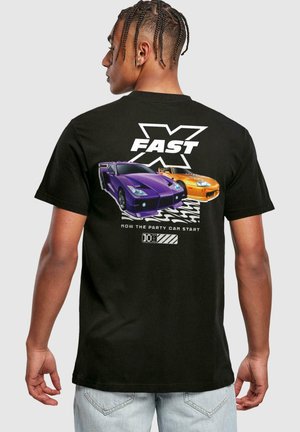 Merchcode FAST X - PARTY - Triko s potiskem - black