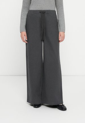 DRAWSTRING PANT - Pantaloni - heather gray