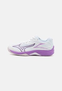 Unselected, white/patrician purple/quince