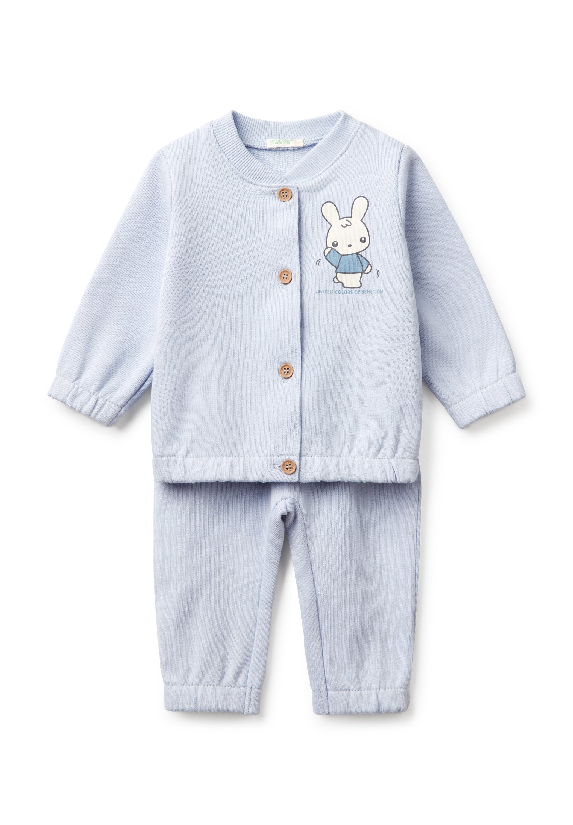 United Colors of Benetton SET Tracksuit blue Zalando