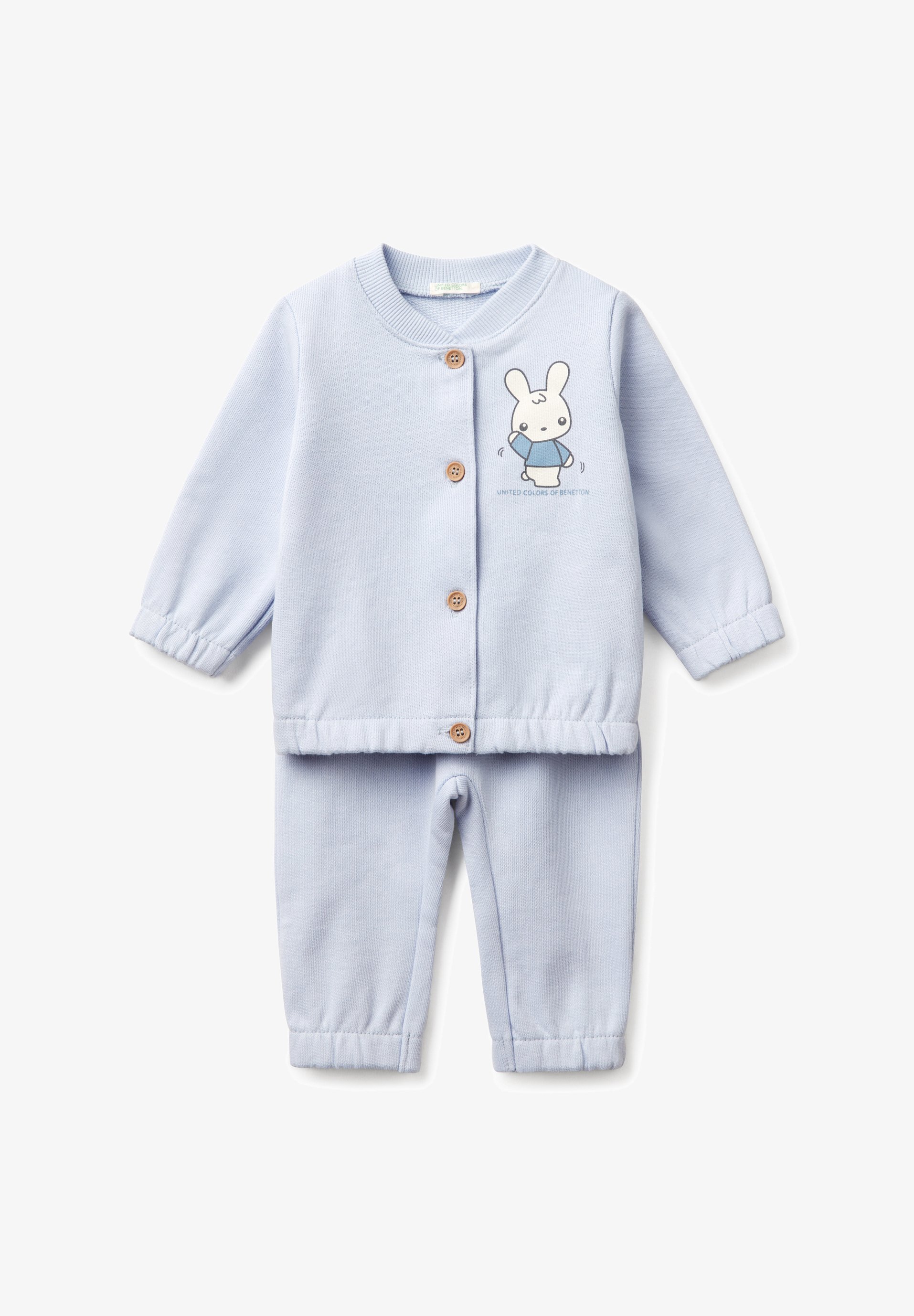 United Colors of Benetton SET Tracksuit blue Zalando