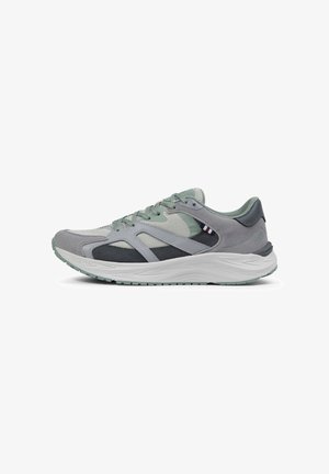 Fila NEON - Matalavartiset tennarit - gray/violet sleet