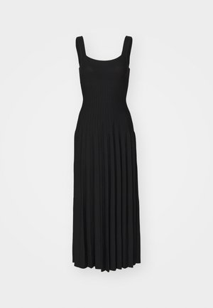 ELLISON DRESS - Strikket kjole - black