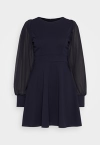 Não selecionado, navy blue