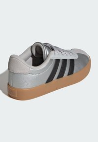 adidas Sportswear VL COURT 3.0 - Obuća za bebe - silver metallic   core black   light solid grey