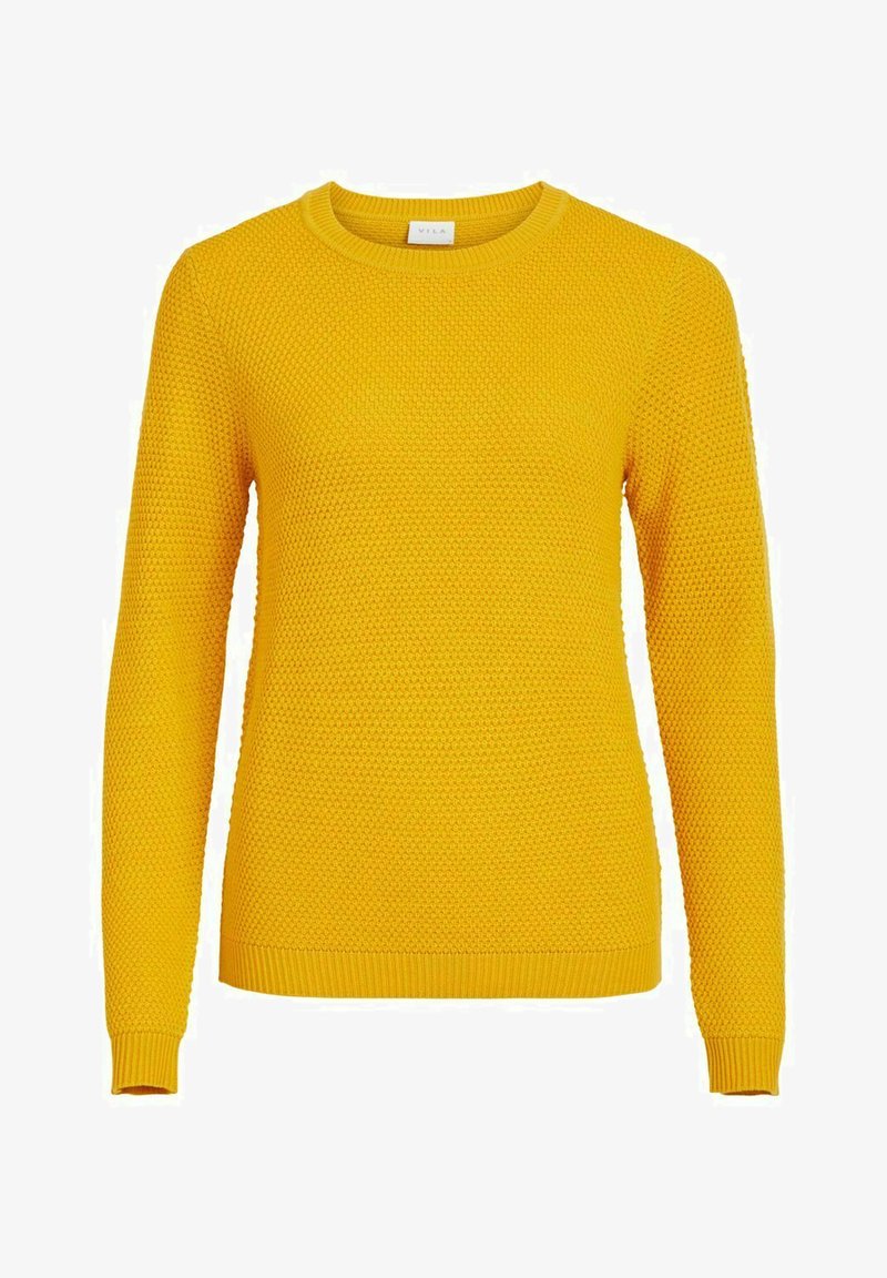 VILA VICHASSA - Jumper - spicy mustard