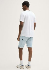 TOM TAILOR DENIM TTPIERS Slim - Jeans slim fit - used bleached blue denim