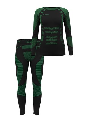 FUNKTIONS SET UNISEX - Unterhose lang - grün/schwarz