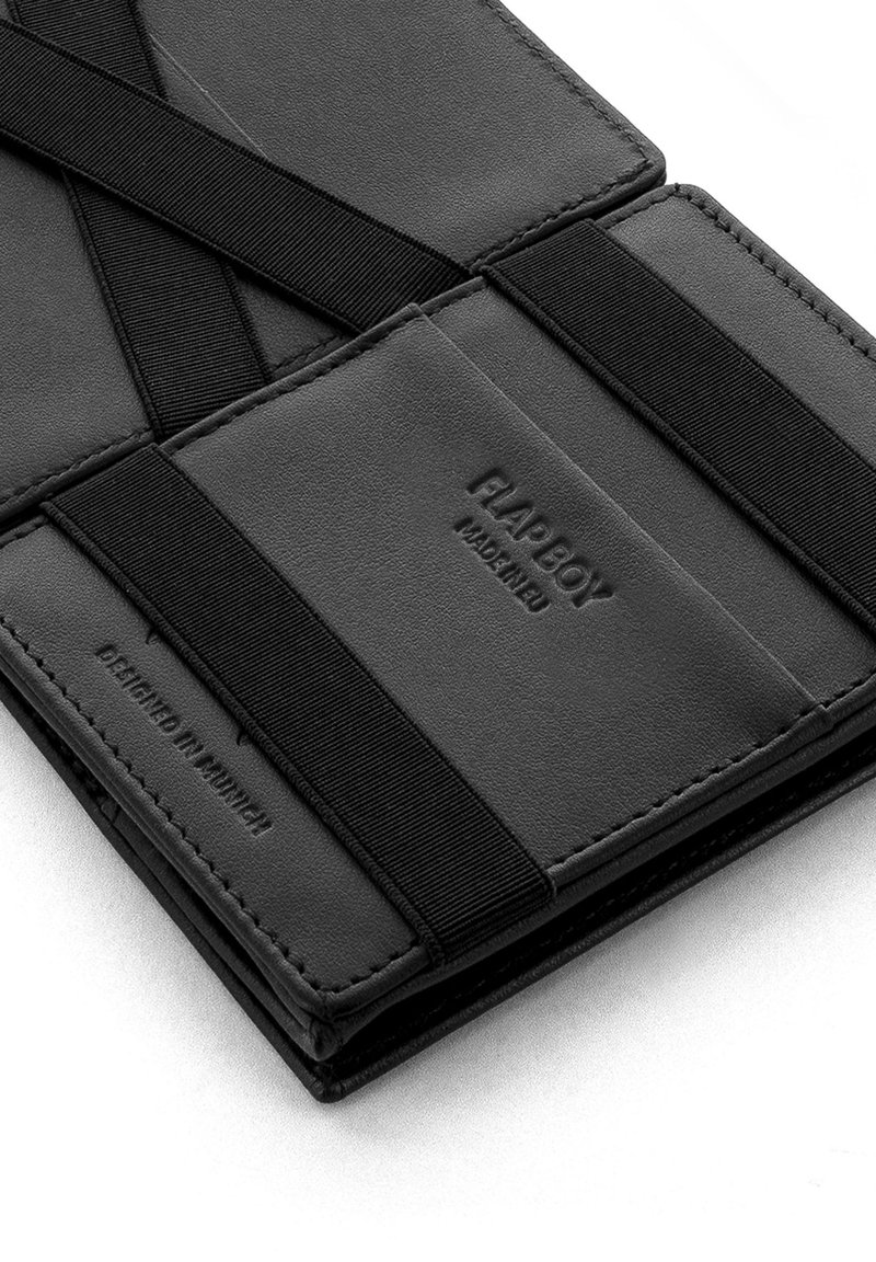 Jaimie Jacobs FLAP BOY - Wallet - Carbon/mottled dark grey - Zalando