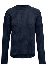 Unselected, indigo blue melange