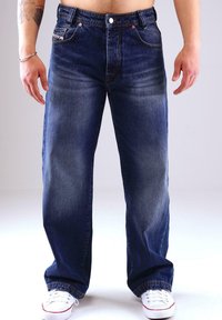 Ausgewählt, washed dark blue