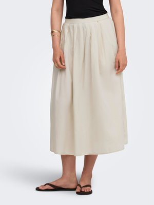 ONLY, SKIRT ONLISOLA SKIRT LONG SKIRT - A-snit nederdel - oatmeal
