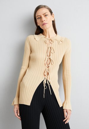 By Malene Birger DEVORA - Cardigan - warm sand