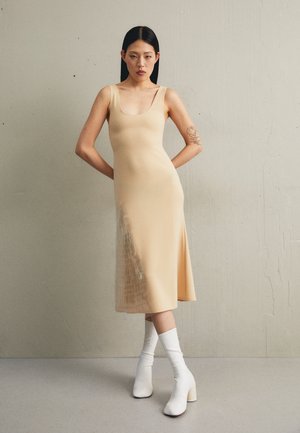 A.W.A.K.E. MODE FITTED TANK DRESS - Cocktail φόρεμα / Φόρεμα για πάρτι - beige
