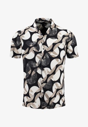 Key Largo, MAGMA PATTERNED - Shirt - black