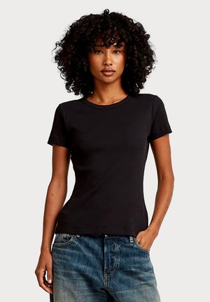 G-STAR, G-STAR T-SHIRT KURZARMSHIRT SHORTSLEEVE - Basic T-shirt - schwarz