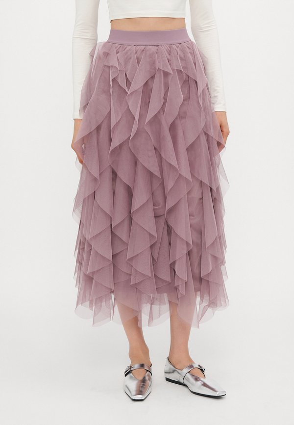ONLSKY SKIRT  - Maxirock - elderberry