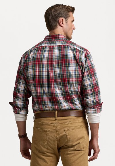 Polo Ralph Lauren Big & Tall PLAID BRUSHED OXFORD SHIRT - Skjorte - white/red multi