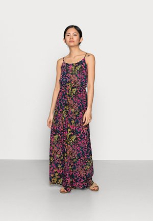 ONLNOVA LIFE DRESS - Vestido largo - dark blue/multi-coloured