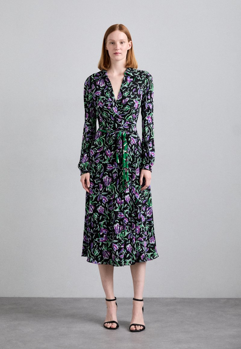 Diane von Furstenberg PHOENIX REVERSIBLE DRESS - Denní šaty - green