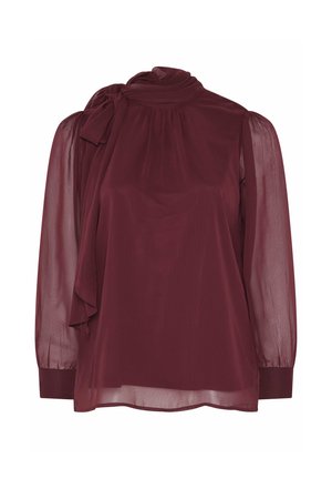 Yours Clothing, PLUS SIZE BLOUSES & SHIRTS - Blouse - burgundy