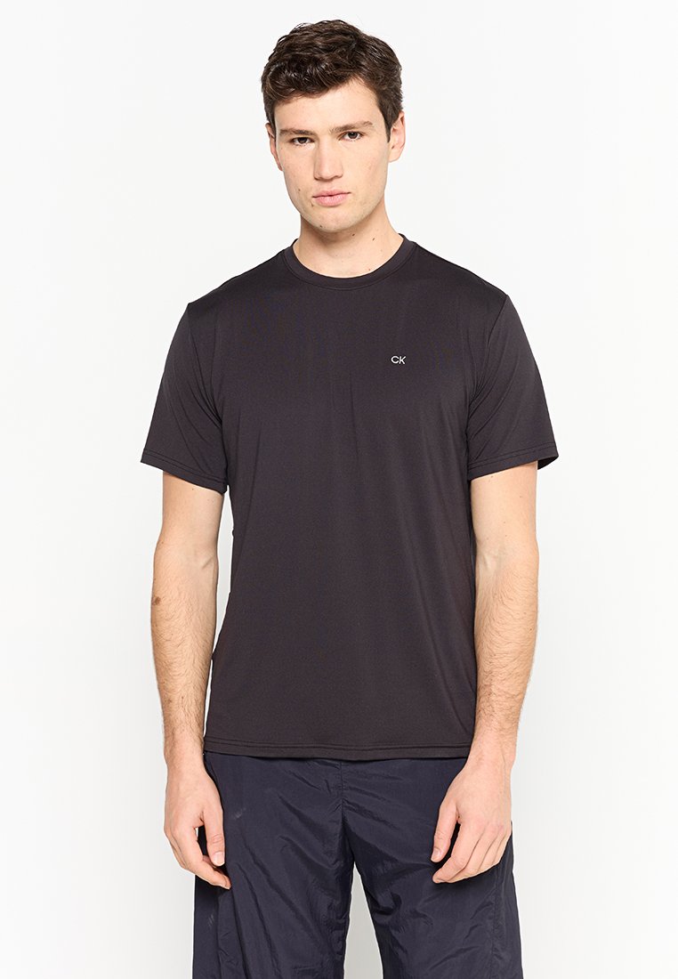 Calvin Klein Golf T-shirt basic zwart Calvin Klein Golf T-shirt basic zwart