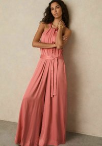 Reiss REGULAR FIT - ROSIN WIDE LEG DRAPED - Kezeslábas - pink