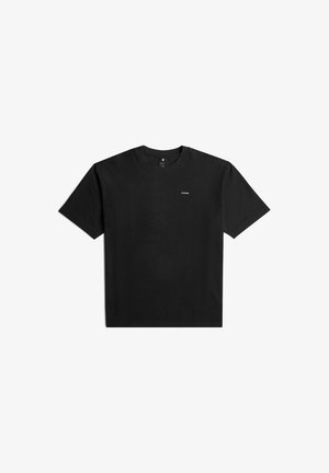 G-STAR, STRUCTURED RELAXED BASE T-SHIRT - T-shirt basique - dk black