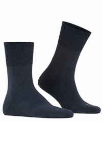 FALKE UNISEX CUSHIONING - Strømper - navy