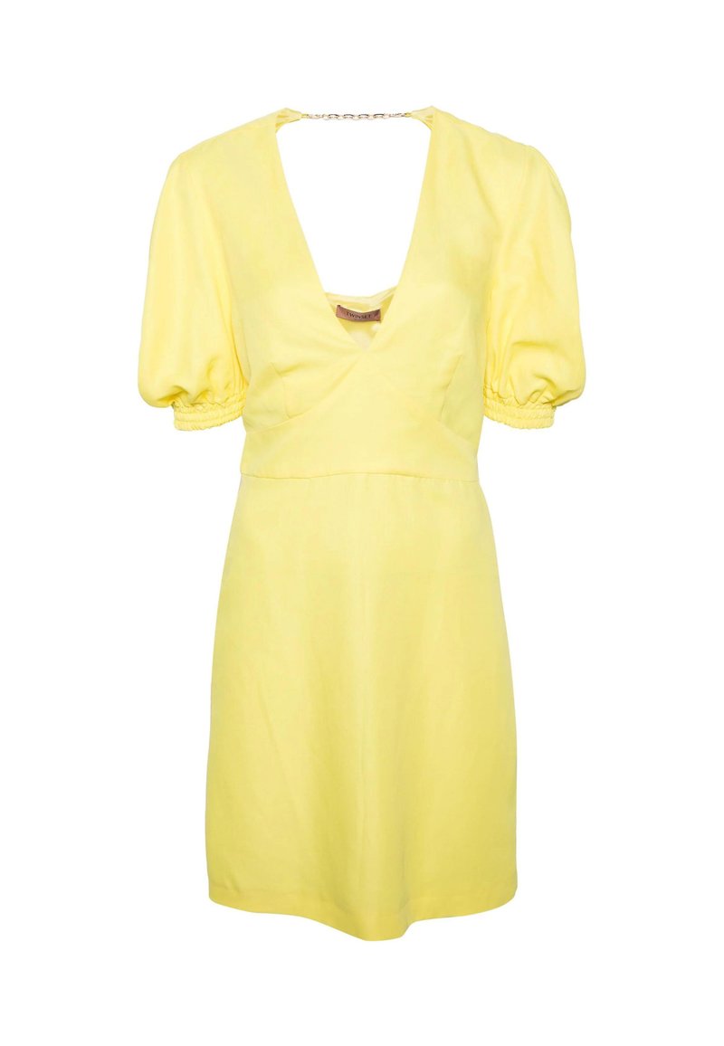 TWINSET Cocktailjurk geel