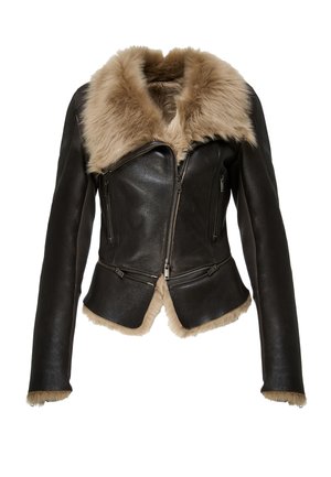 Jachetă piele - brown